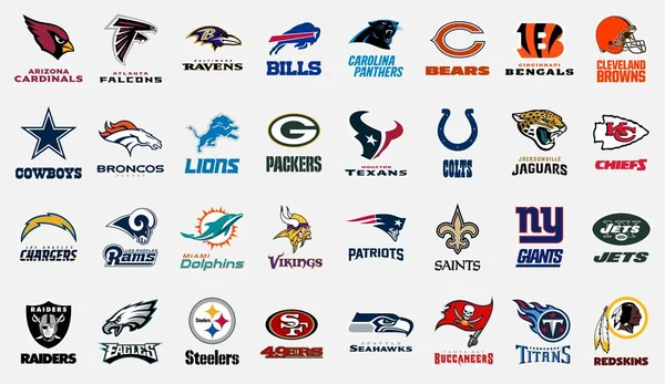 best nfl logos of all time